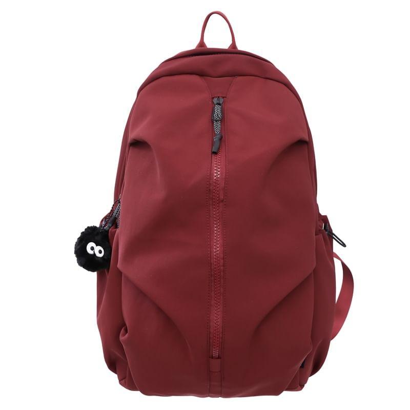 Nylon Plain Backpack Product Image