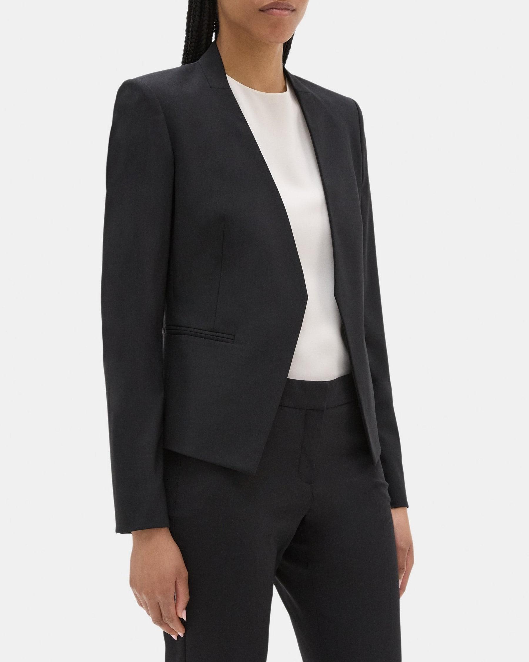 Open Blazer In Sevona Stretch Wool Product Image