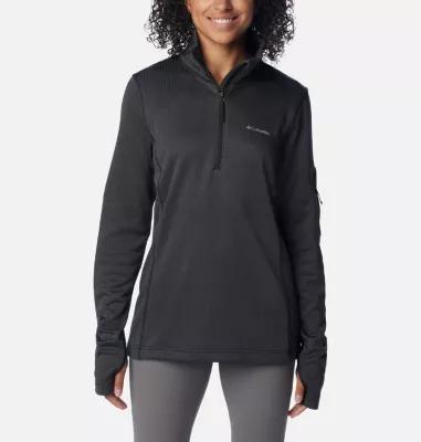 Columbia Women's Park View Grid Half Zip Fleece Pullover- Product Image