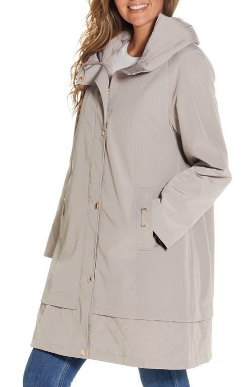 Gallery Water Resistant Hooded Rain Coat Product Image