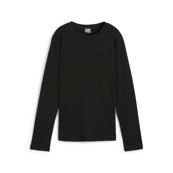 PUMA ESS ELEVATED Women's Long Sleeve Top Product Image