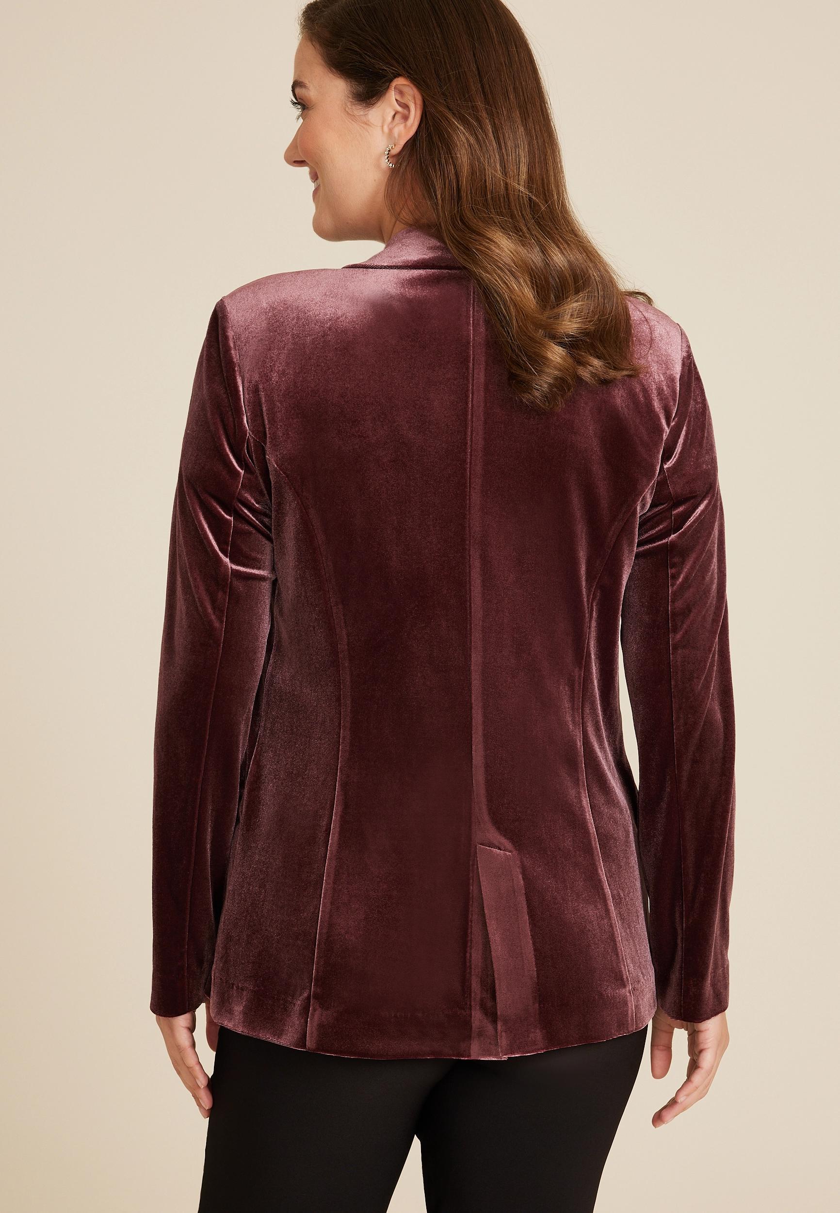 Velvet Blazer Product Image