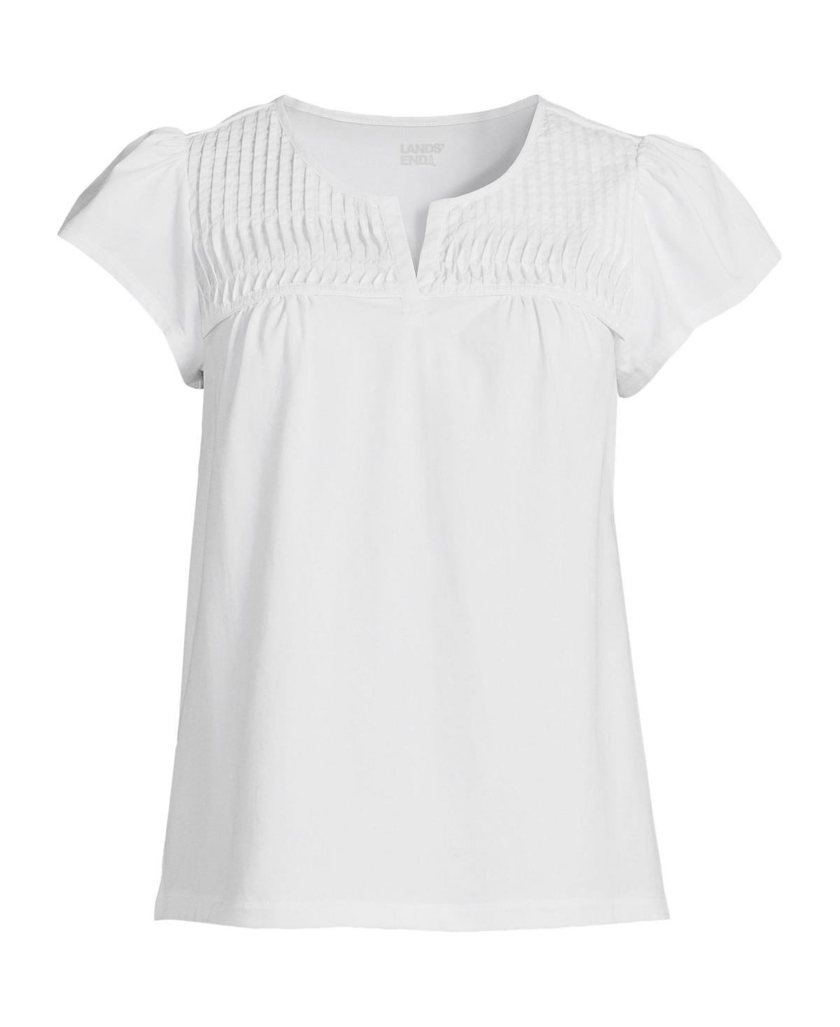 Womens Lands End Lightweight Jersey Top Product Image