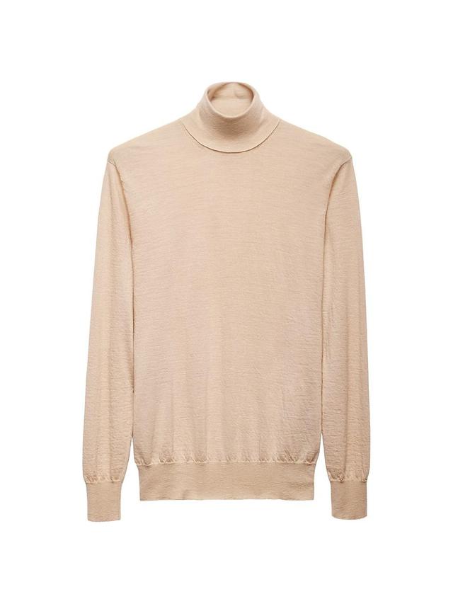 Mens Cashmere Turtleneck Sweater Product Image