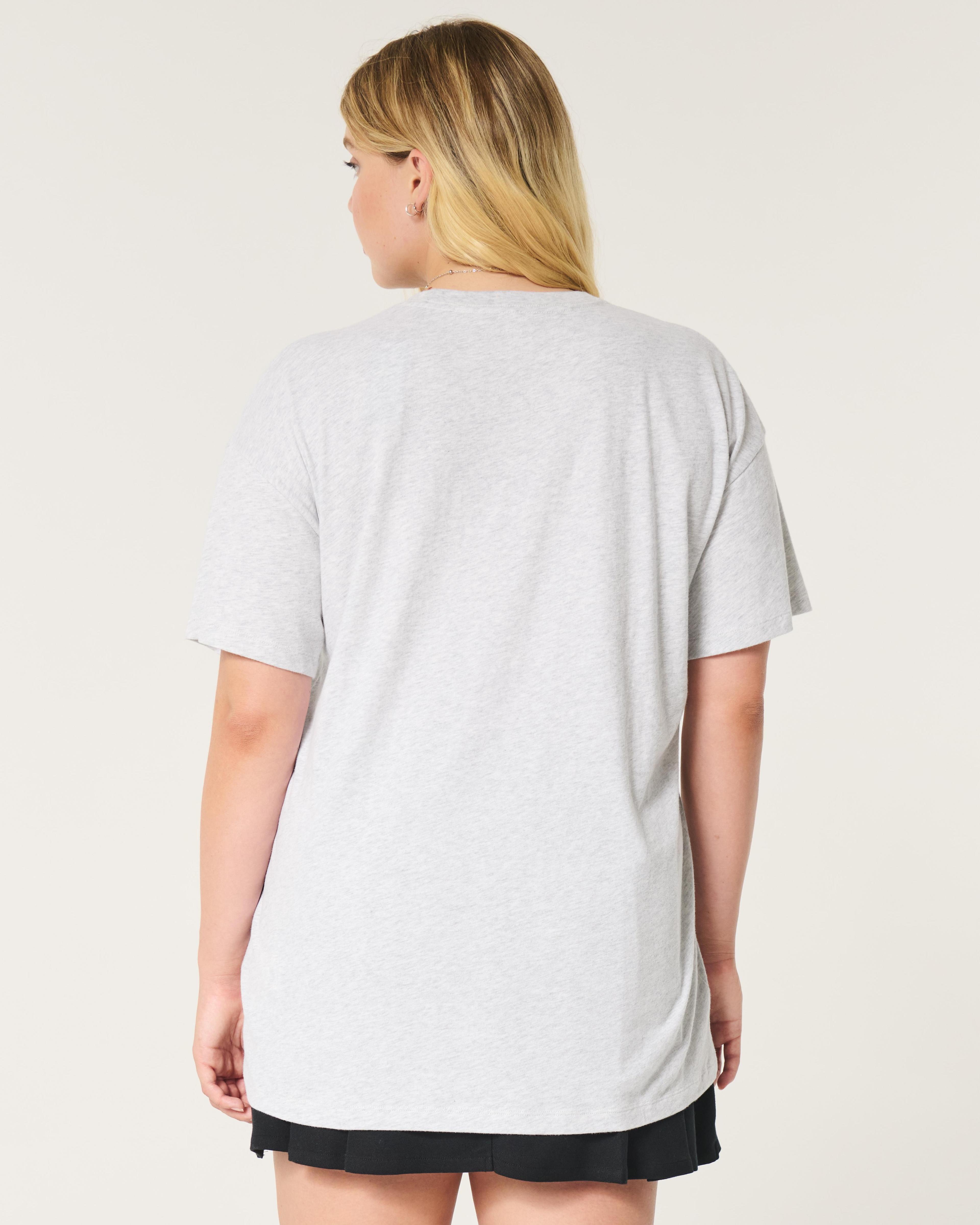 Oversized Velvet Valley Graphic Tee Product Image