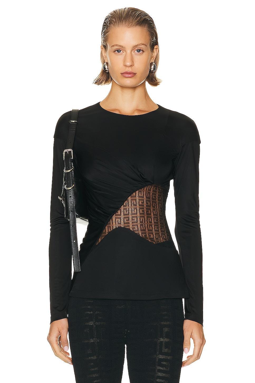 Givenchy 4G Lace Cut Out Top Product Image