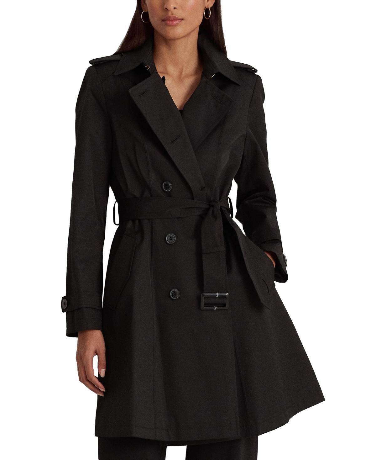 Lauren Ralph Lauren Womens Belted Water-Resistant Trench Coat Product Image