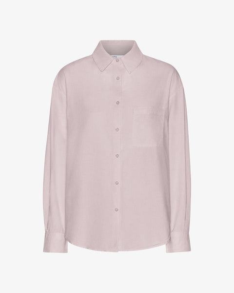 Organic Oversized Shirt - Faded Pink Product Image