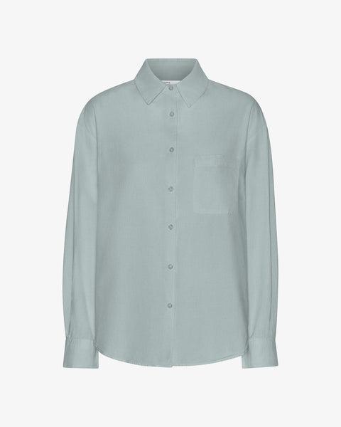 Organic Oversized Shirt - Cloudy Grey Product Image