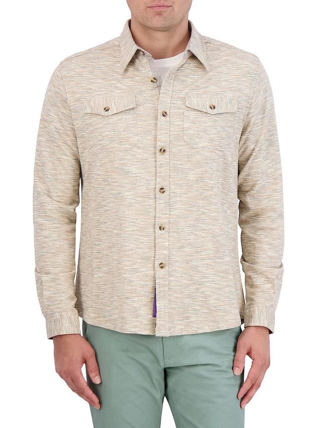 Mens Storrs Cotton-Blend Shirt Product Image