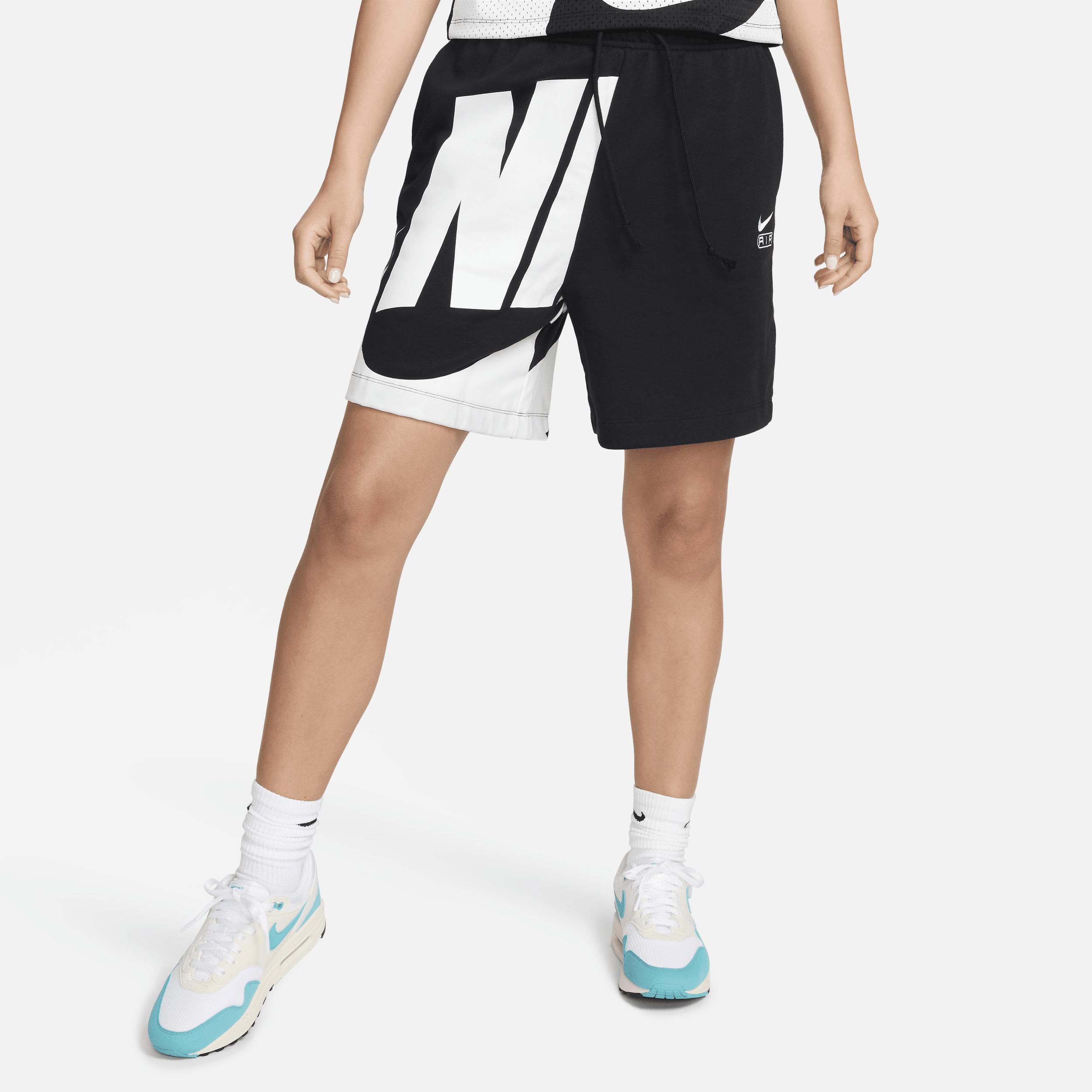 Nike Womens Air Mid-Rise 6 French Terry Shorts Product Image