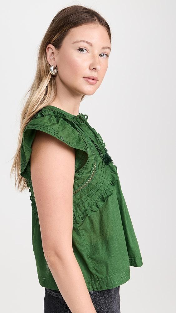 Sea Renata Solid Ramie Top | Shopbop Product Image