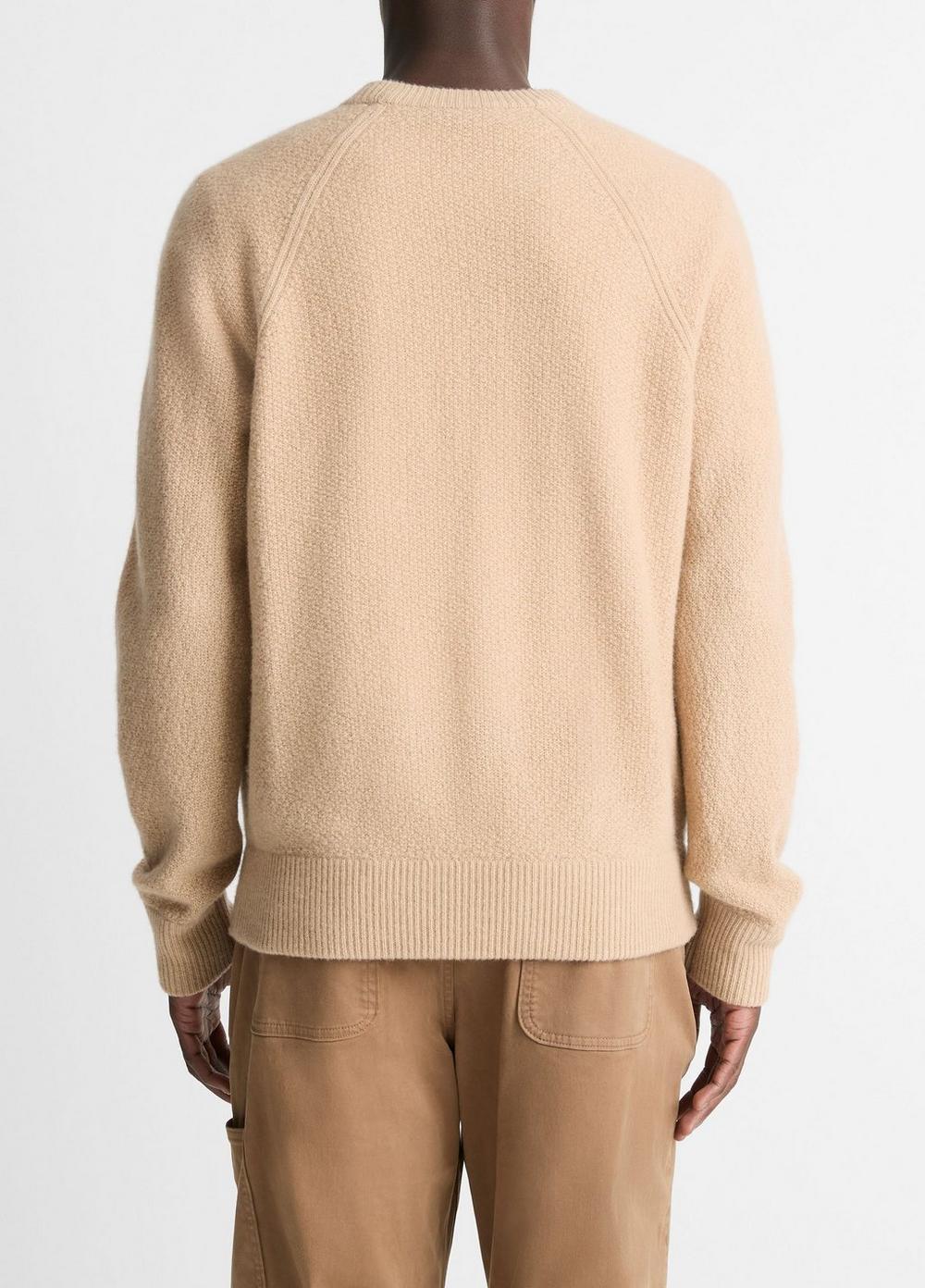 Micro-Bouclé Wool-Cashmere Sweater Product Image