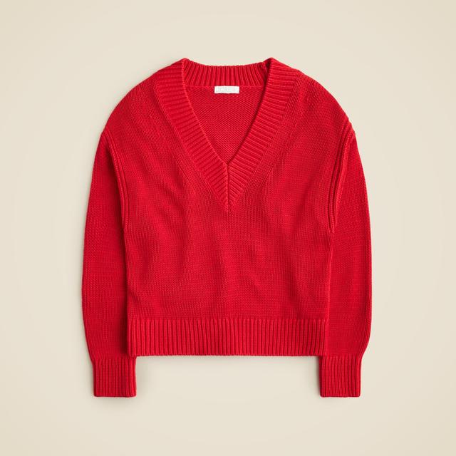 Relaxed V-neck sweater Product Image