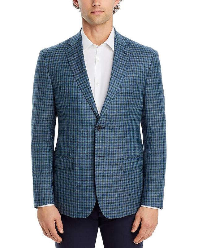 The Mens Store at Bloomingdales Tonal Check Regular Fit Sport Coat - 100% Exclusive Product Image