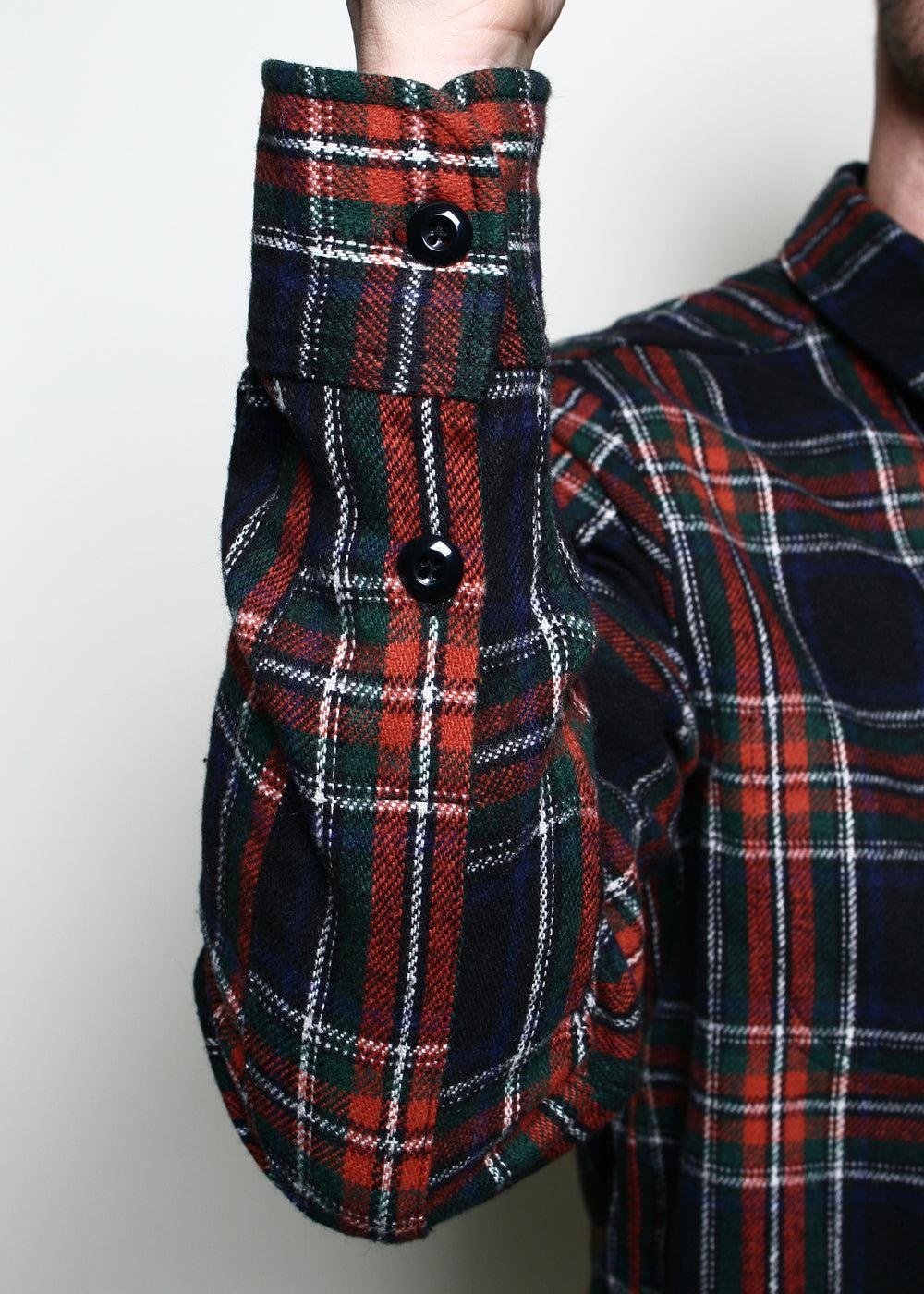 Jumper Shirt // Black Plaid Product Image