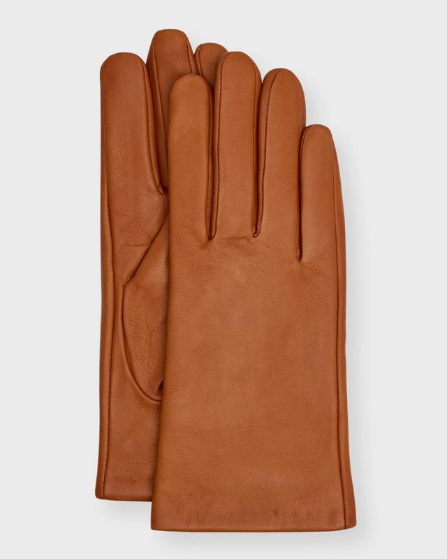 Classic Nappa Leather & Cashmere Gloves Product Image