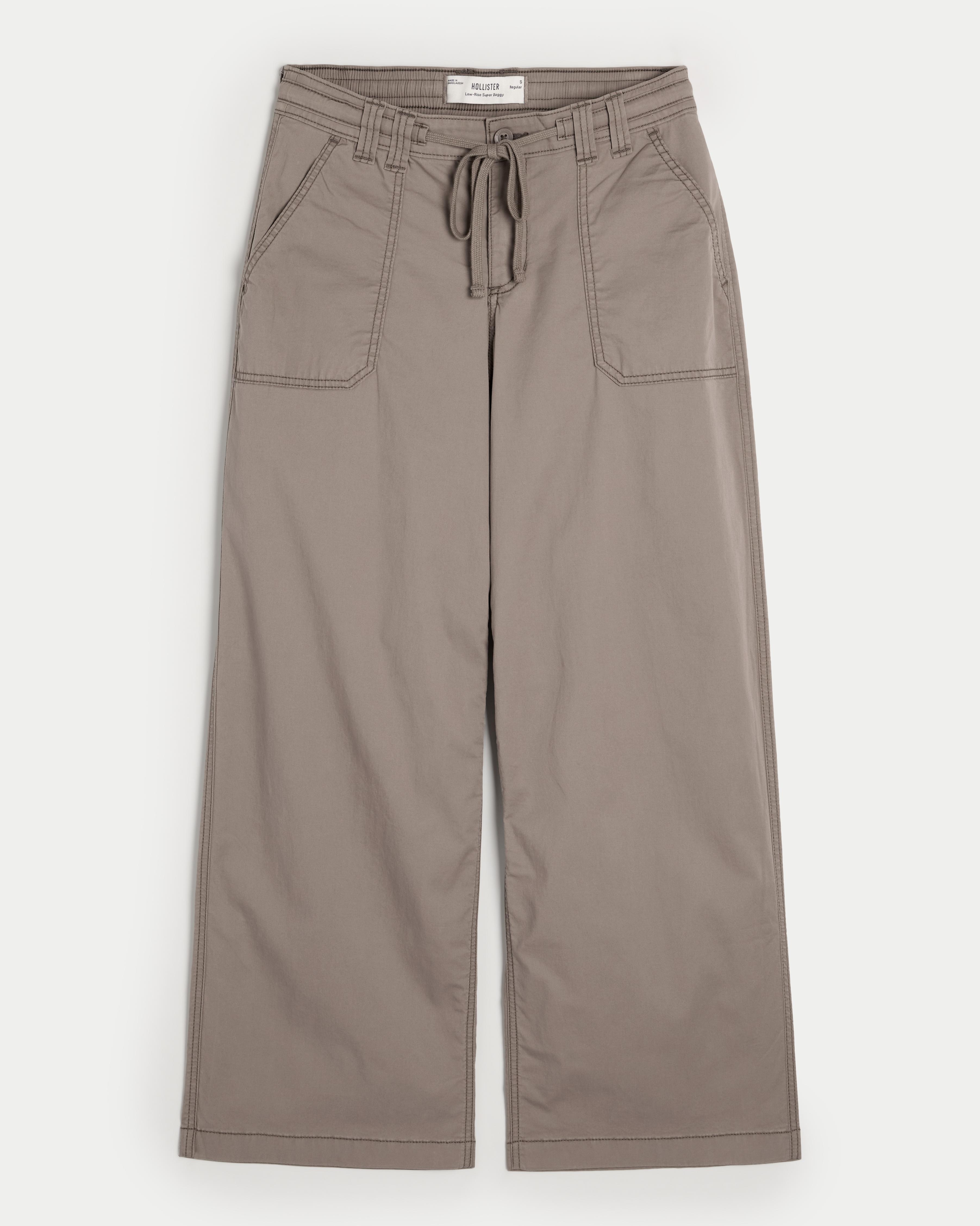 Low-Rise Super Baggy Pants Product Image