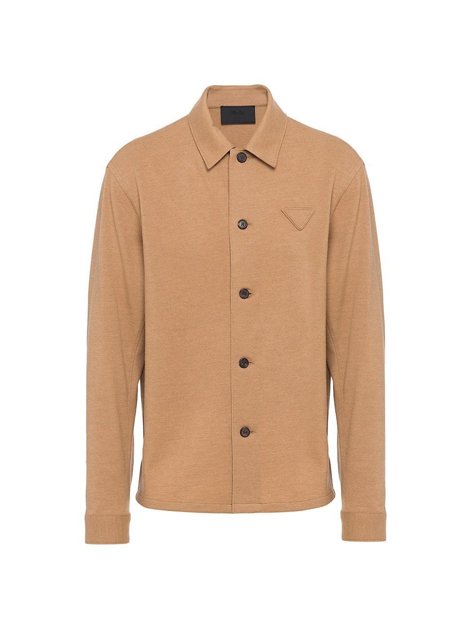 Mens Wool Blend Shirt Product Image