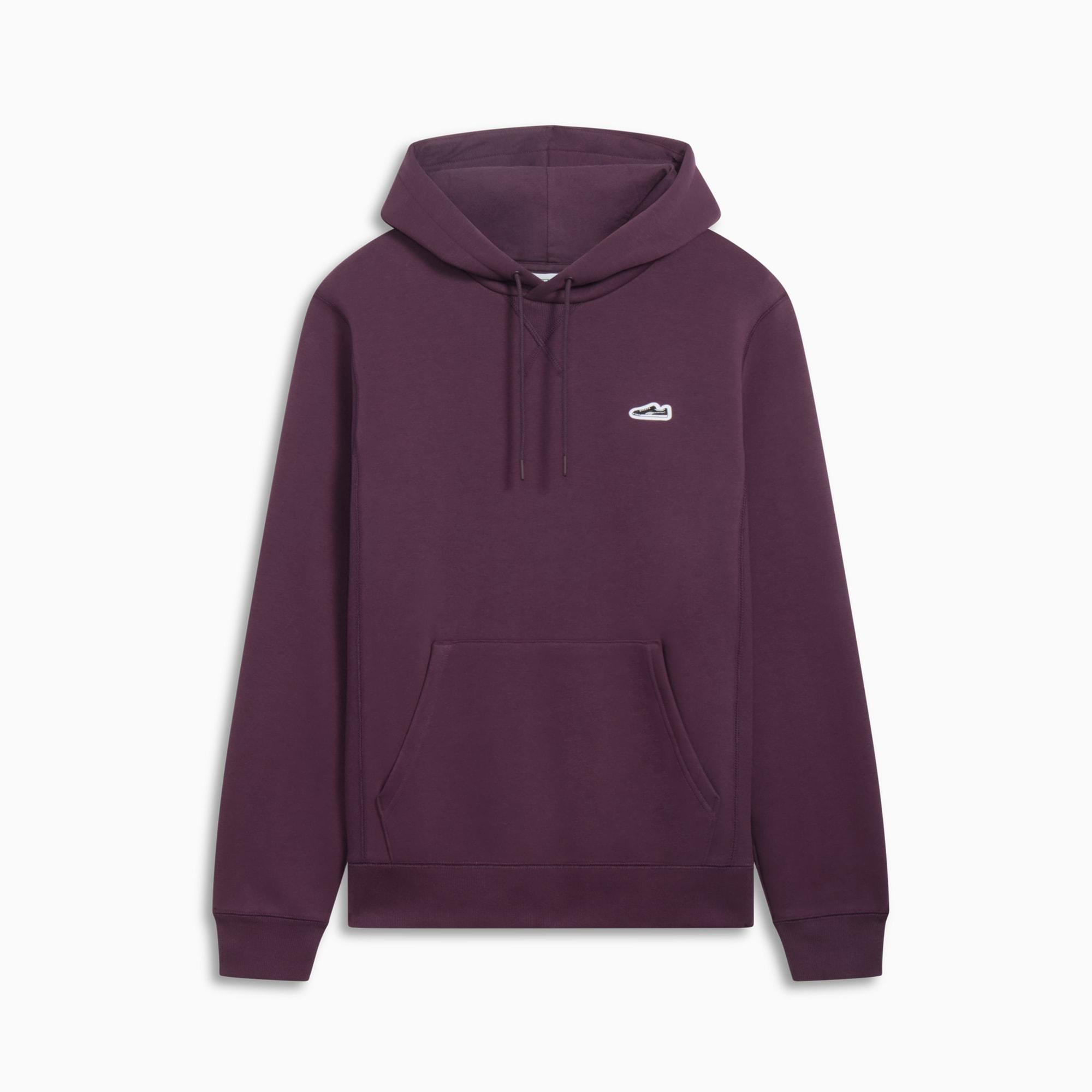 Suede Logo Men's Hoodie Product Image