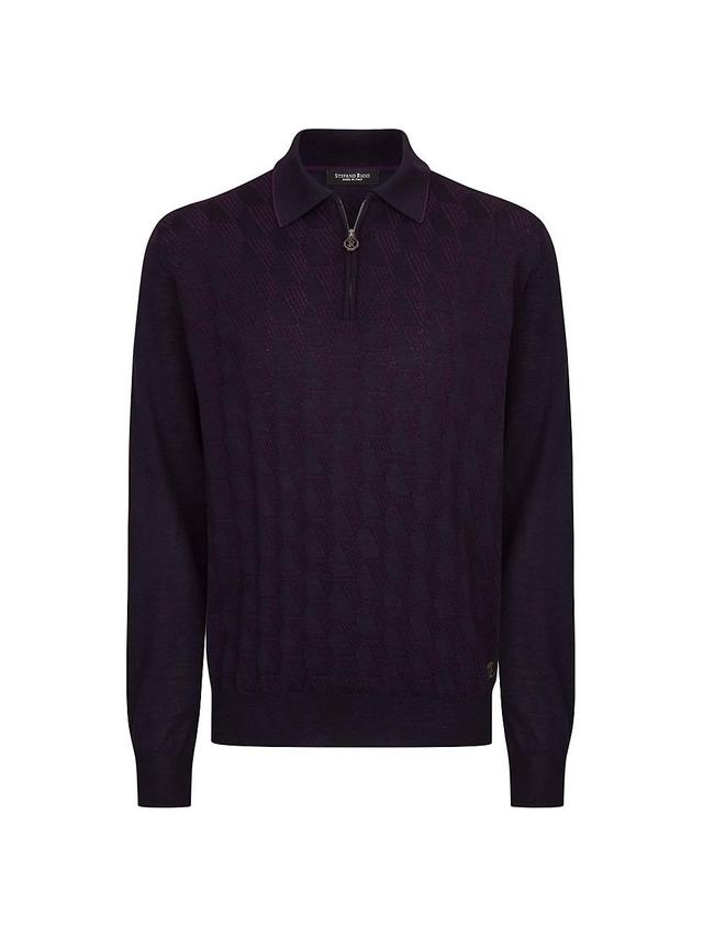 Mens Polo Sweater Product Image