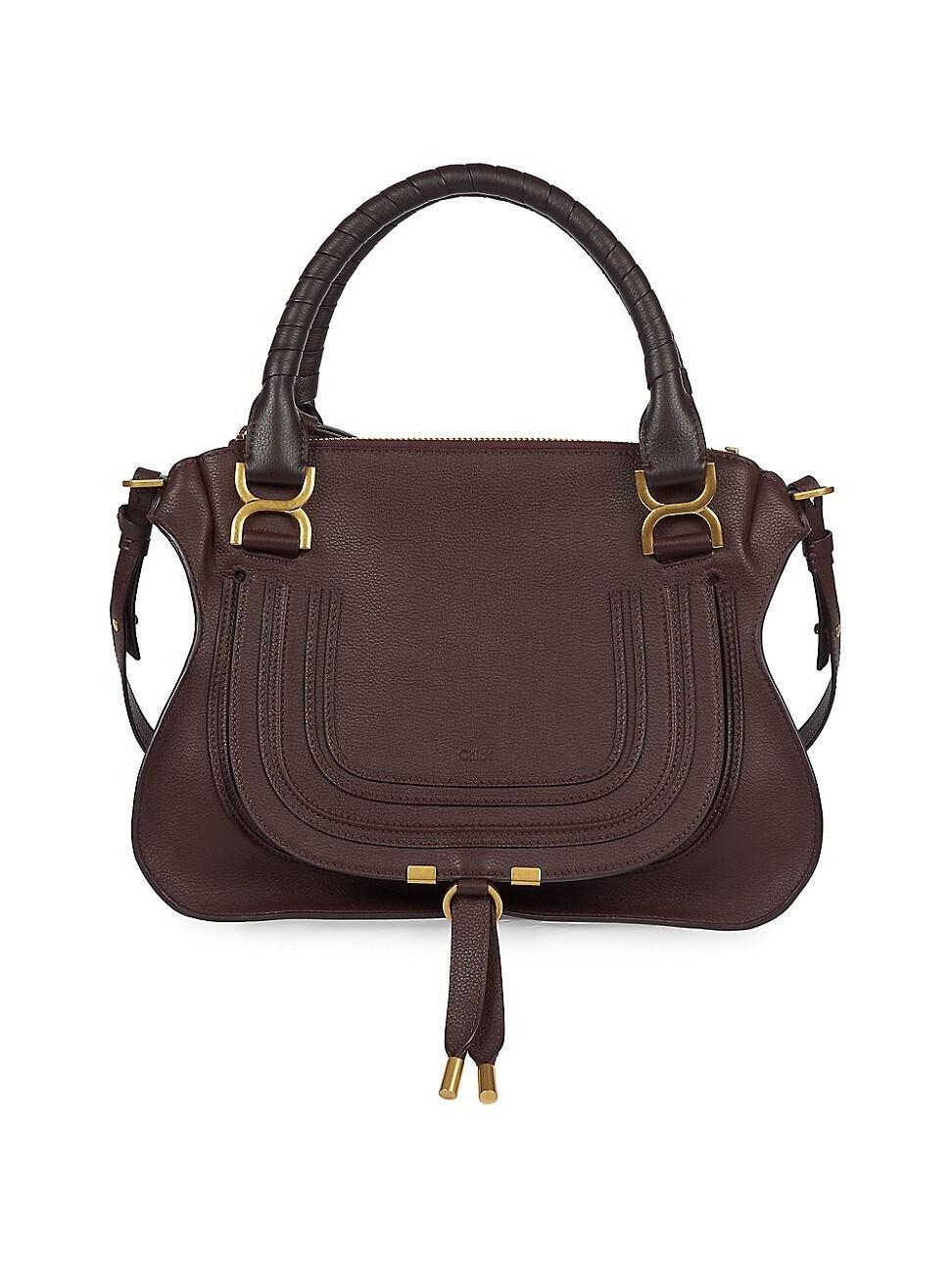 Chlo Medium Marcie Calfskin Leather Satchel Product Image