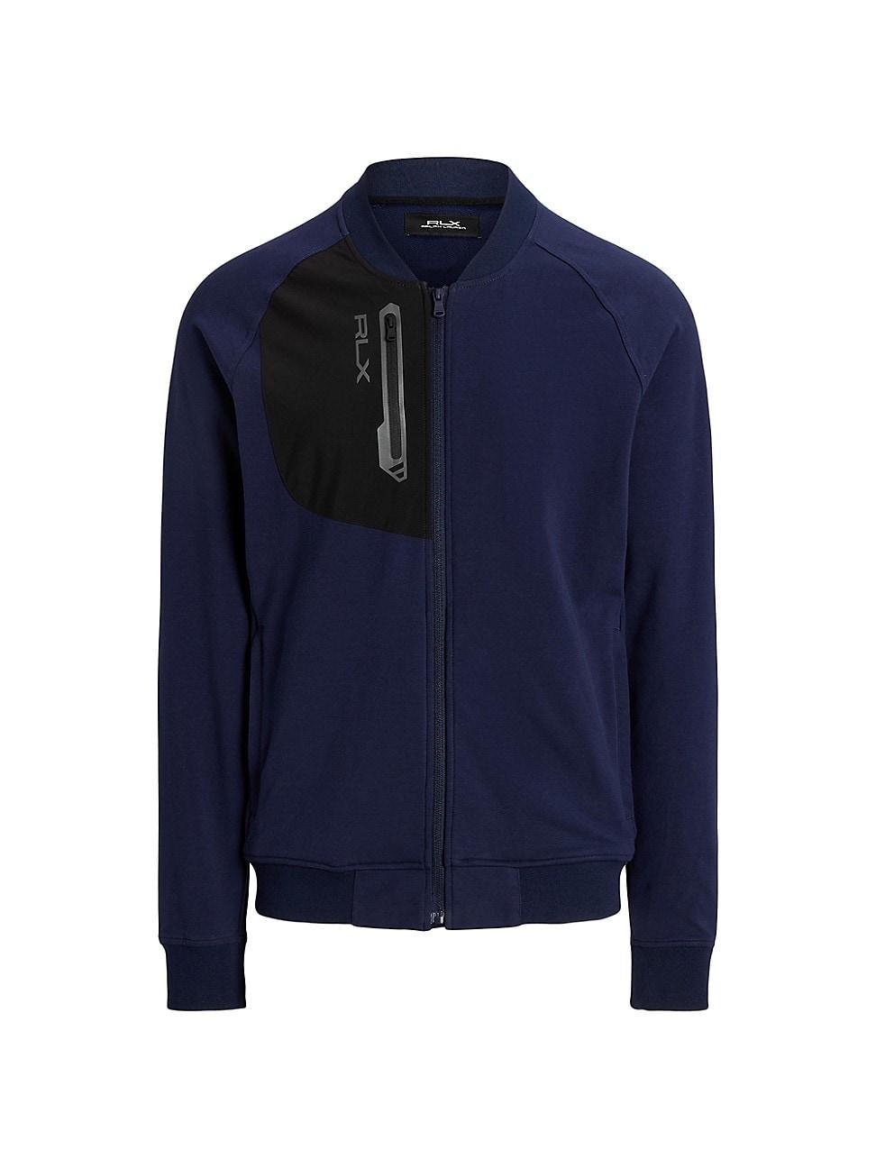 Mens Techy Terry Cotton-Blend Jacket Product Image