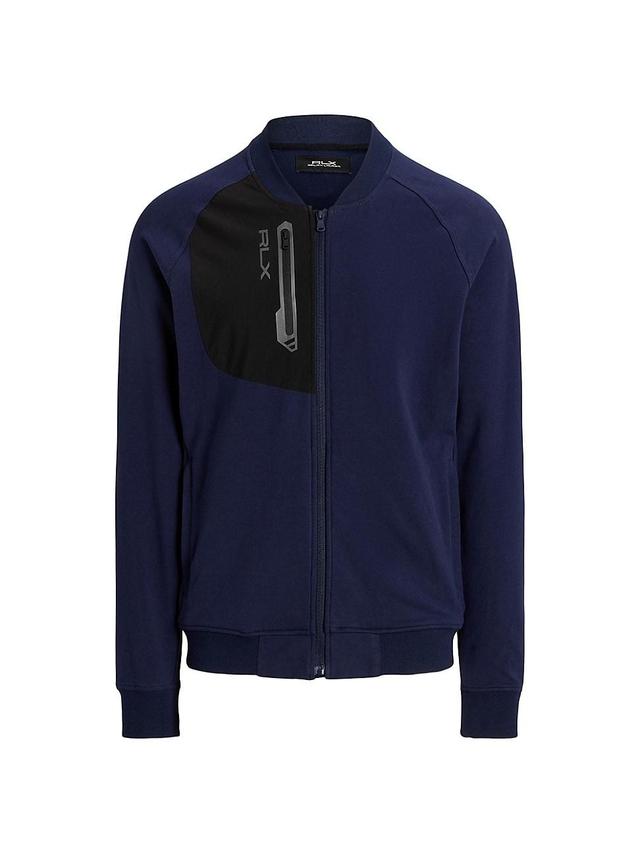 Mens Techy Terry Cotton-Blend Jacket Product Image