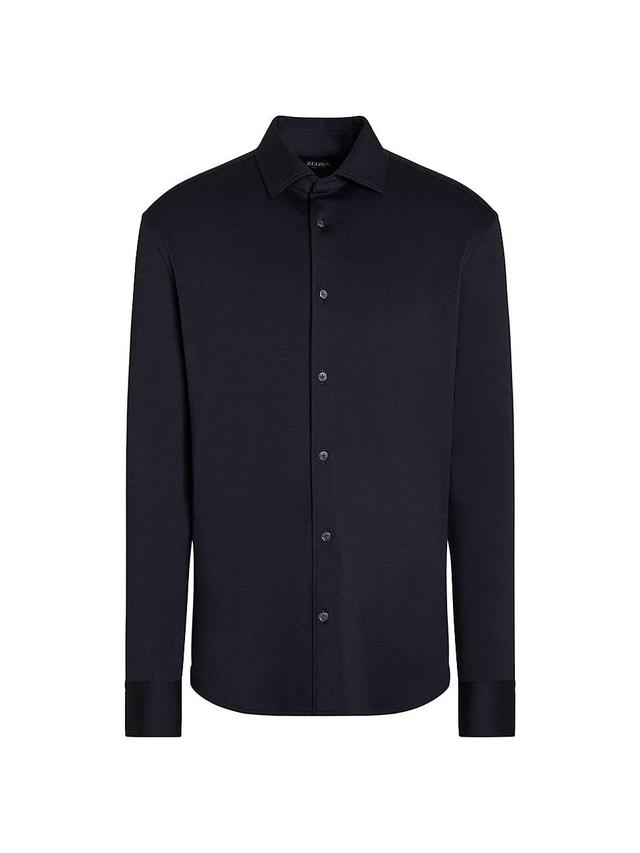 Mens Cashmere and Silk Shirt Product Image