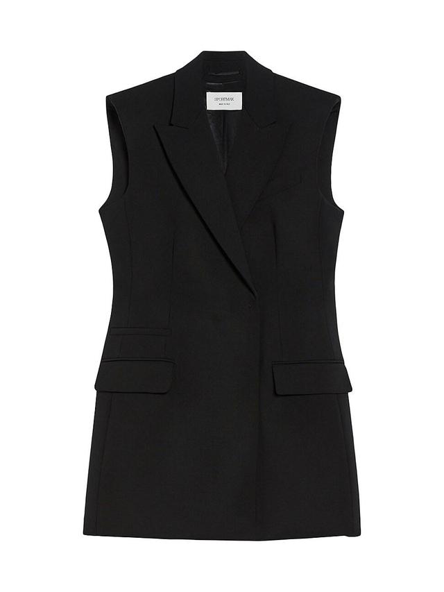 Womens Adepto Wool-Blend Blazer Minidress Product Image