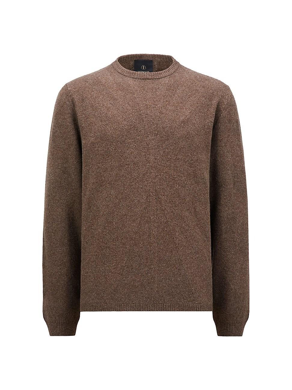 Mens Moncler + Rick Owens Wool and Cashmere Knit Sweater Product Image