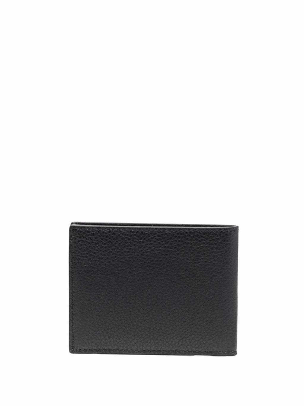 Logo-embossed Leather Wallet In Black Product Image