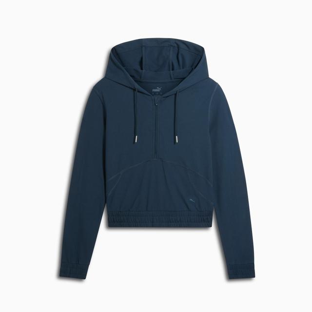 PUMA x PAMELA REIF Women's 1/4 Zip Hoodie Product Image