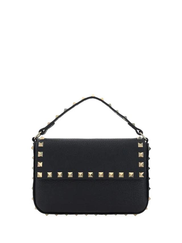 VALENTINO GARAVANI Rockstud Handbag In Black Product Image