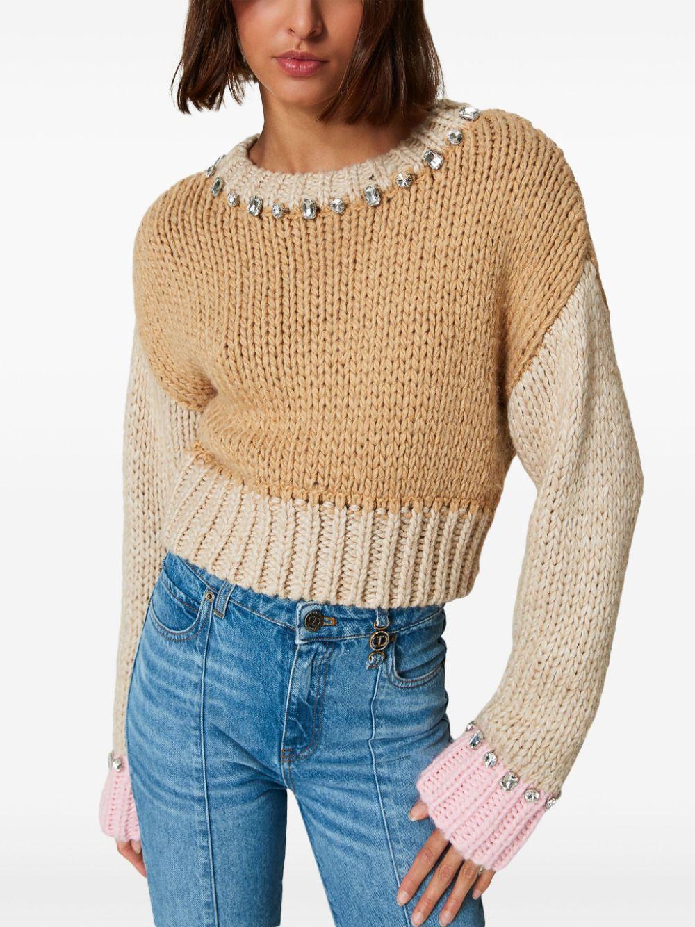 colour-block jumper  Product Image