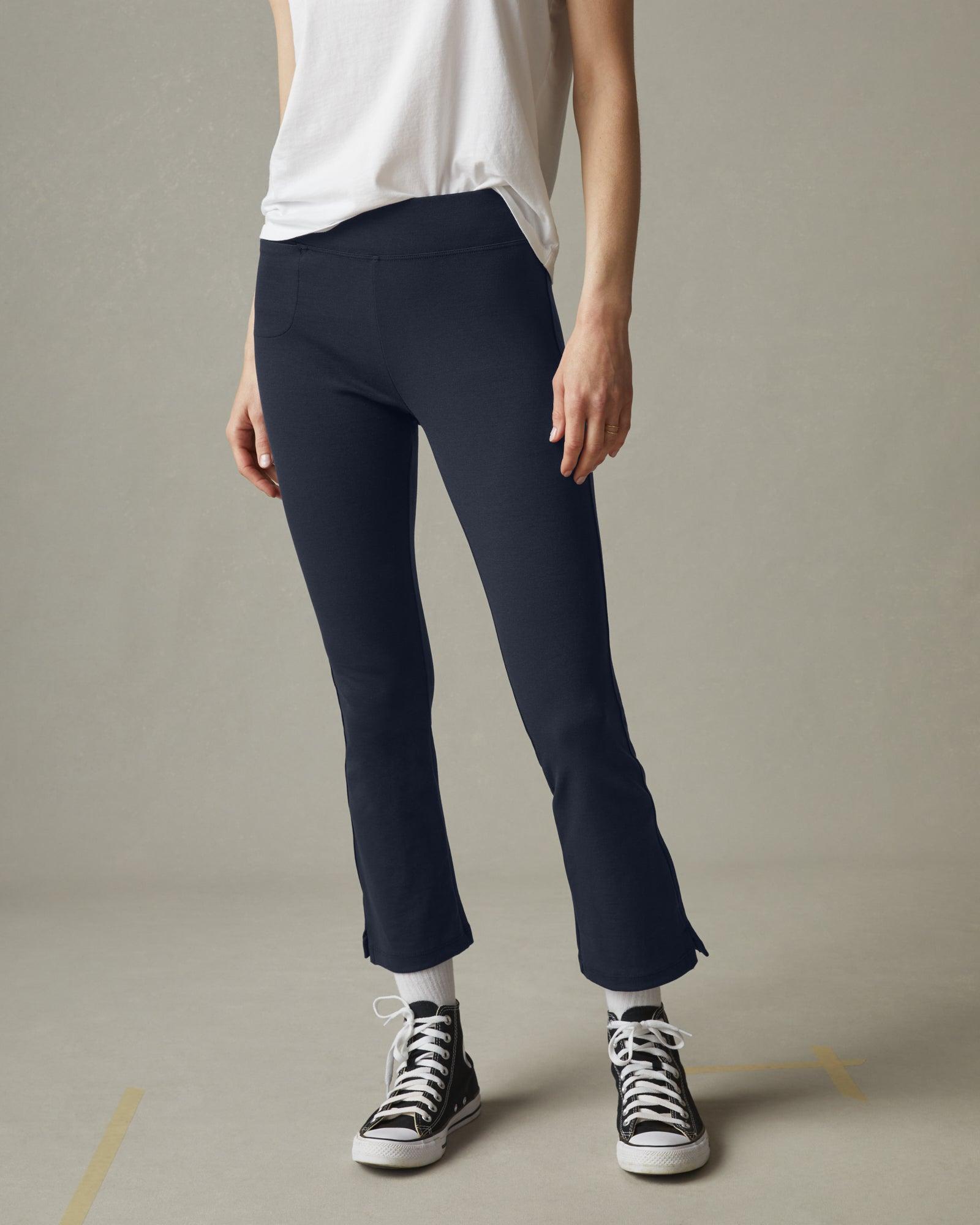 Ponte Kick Flare Pant - Heritage Navy Female Product Image