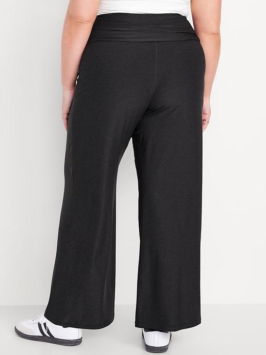 High-Waisted CloudMotion Wide-Leg Pants Product Image