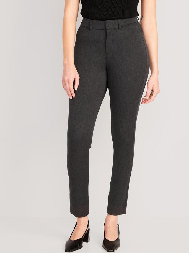 Curvy High-Waisted Pixie Skinny Ankle Pants Product Image