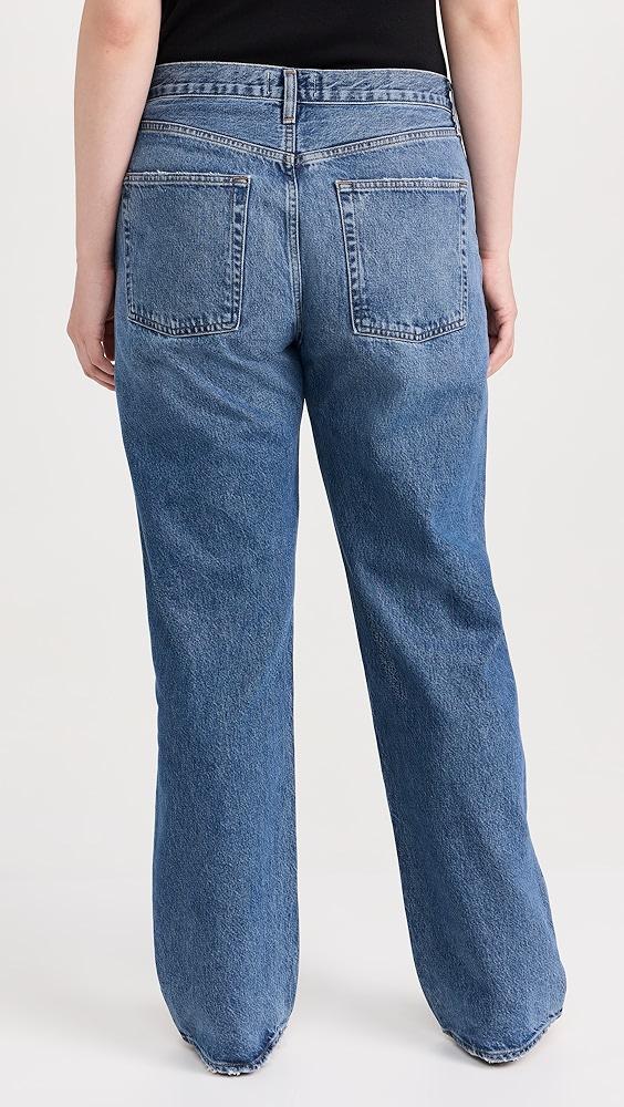 AGOLDE Kelly Jeans: High Rise Relaxed Straight | Shopbop Product Image