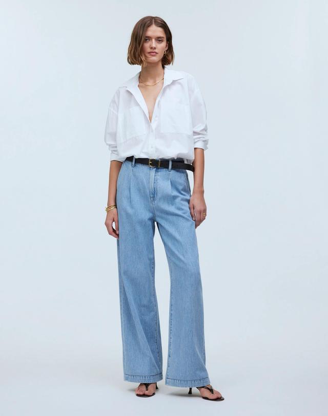 The Harlow Wide-Leg Jean in Benicia Wash: Airy Denim Edition Product Image