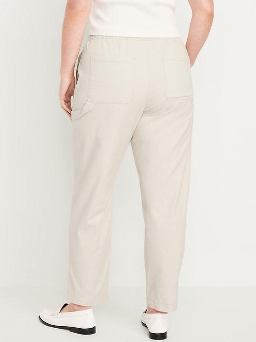 High-Waisted Pulla Utility Pants Product Image