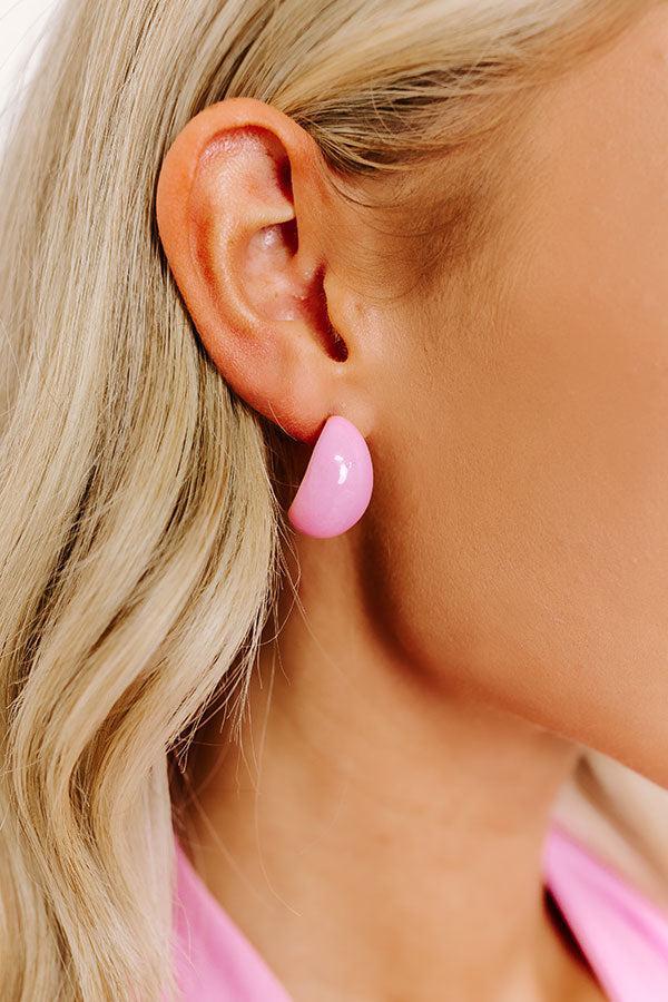 Graceful Moment Earrings in Pink Product Image