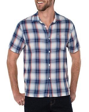 Liverpool Los Angeles Plaid Short Sleeve Pocket Shirt Product Image