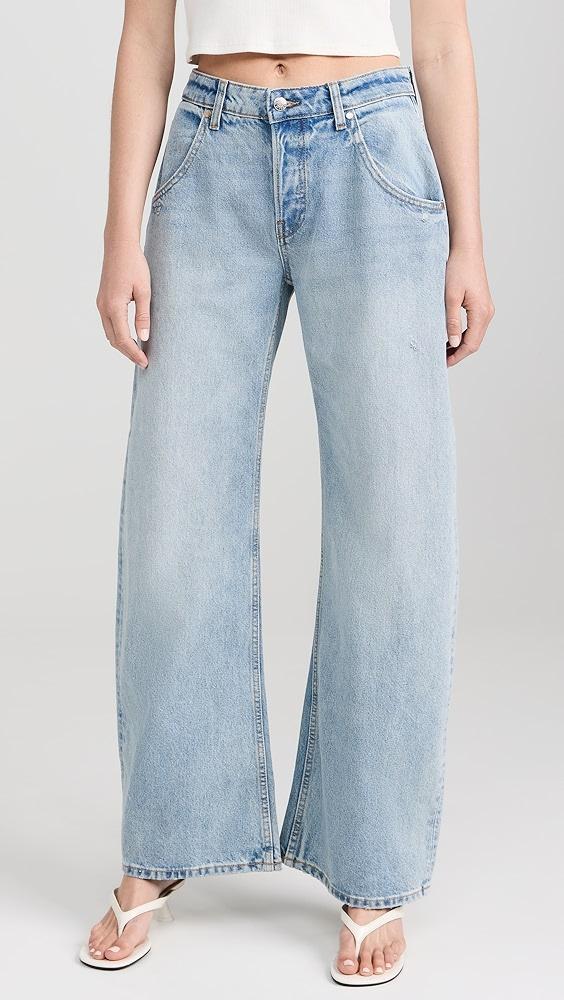 EB Denim Enzo Midrise Barrel Jeans | Shopbop product image