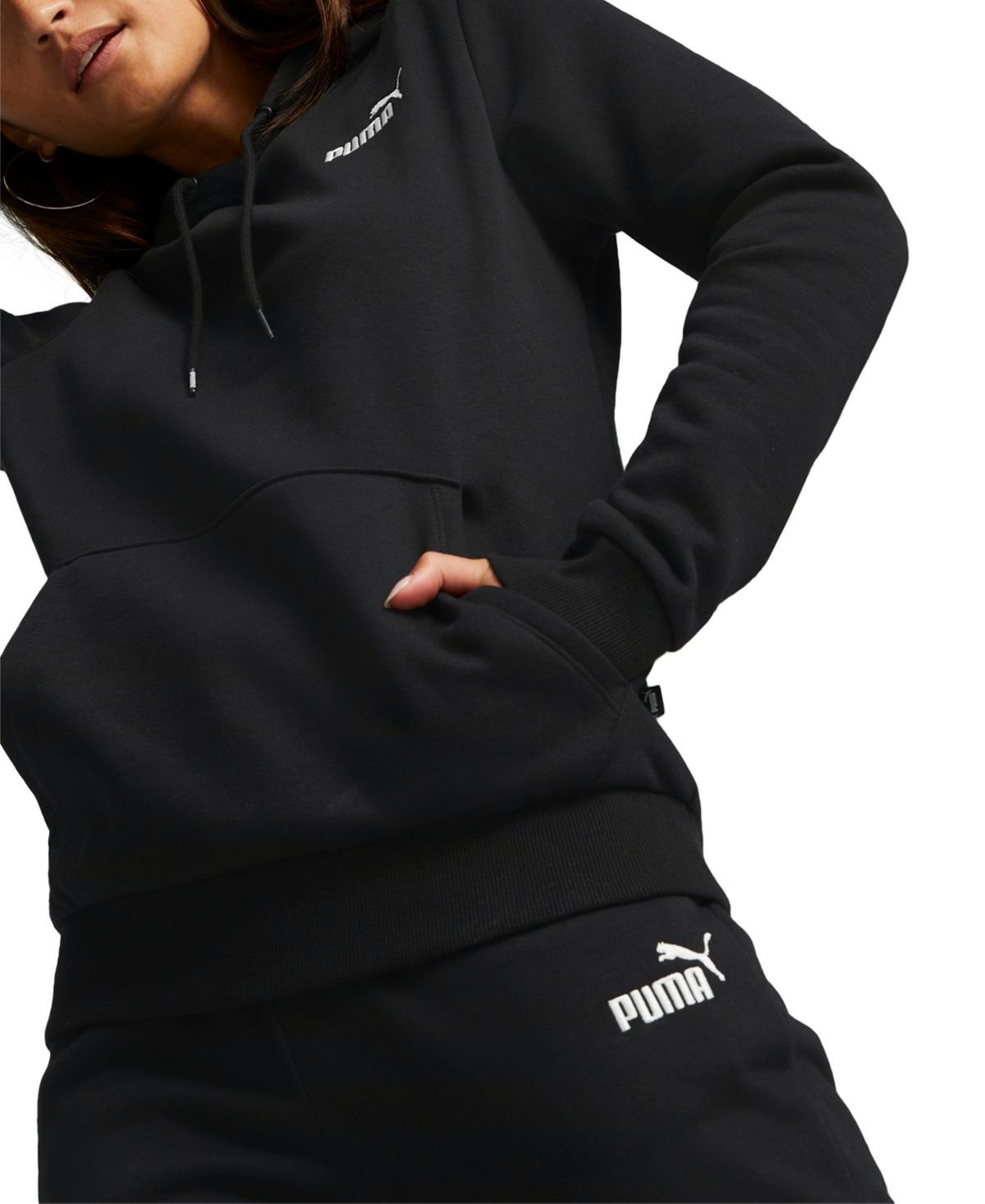 Puma Womens Embroidered Fleece Hoodie Sweatshirt Product Image