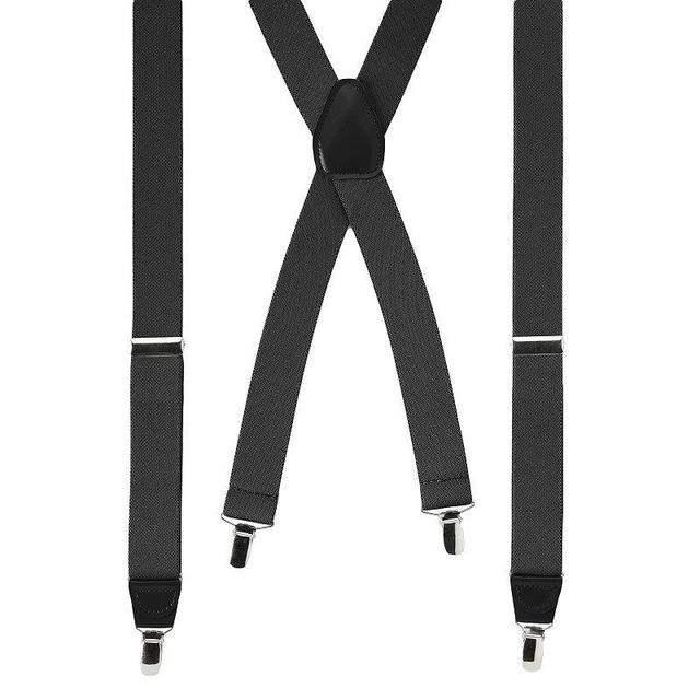 Wembley Solid Stretch Suspenders - Men, Oxford Product Image