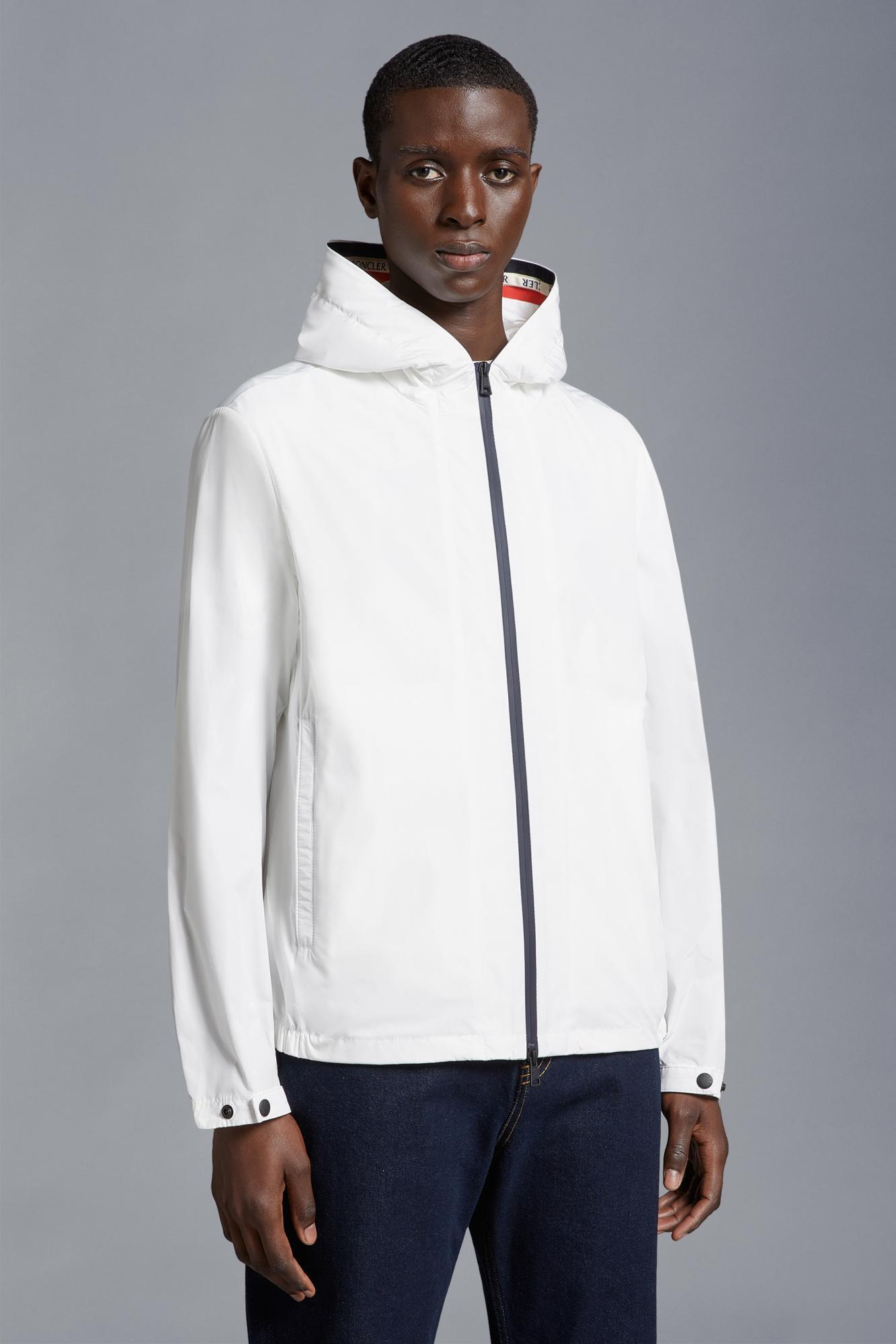 MONCLER Hooded Jacket In White Product Image