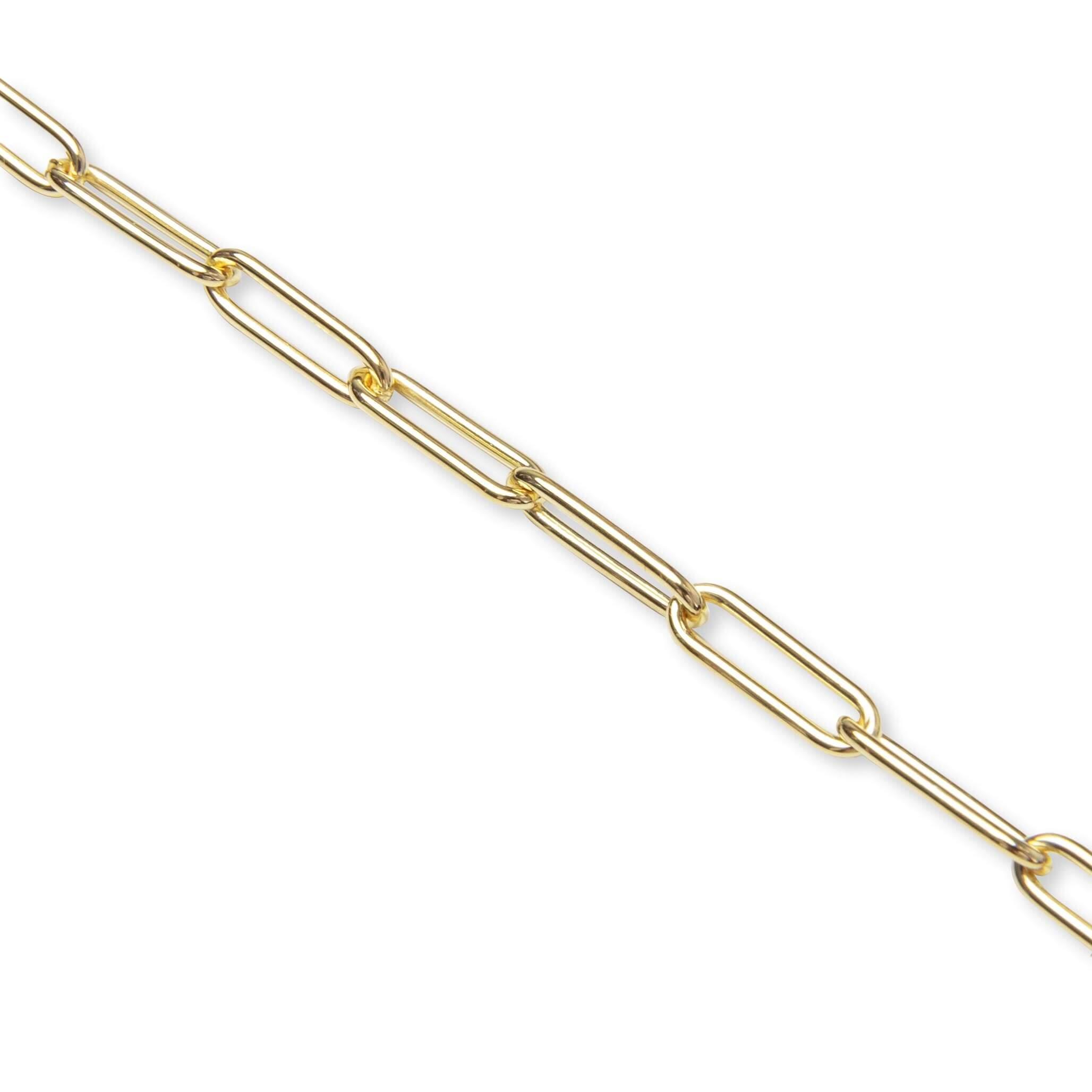 Box Chain Gold - S925 Sterling Silver with 18K Gold Plating Male Product Image