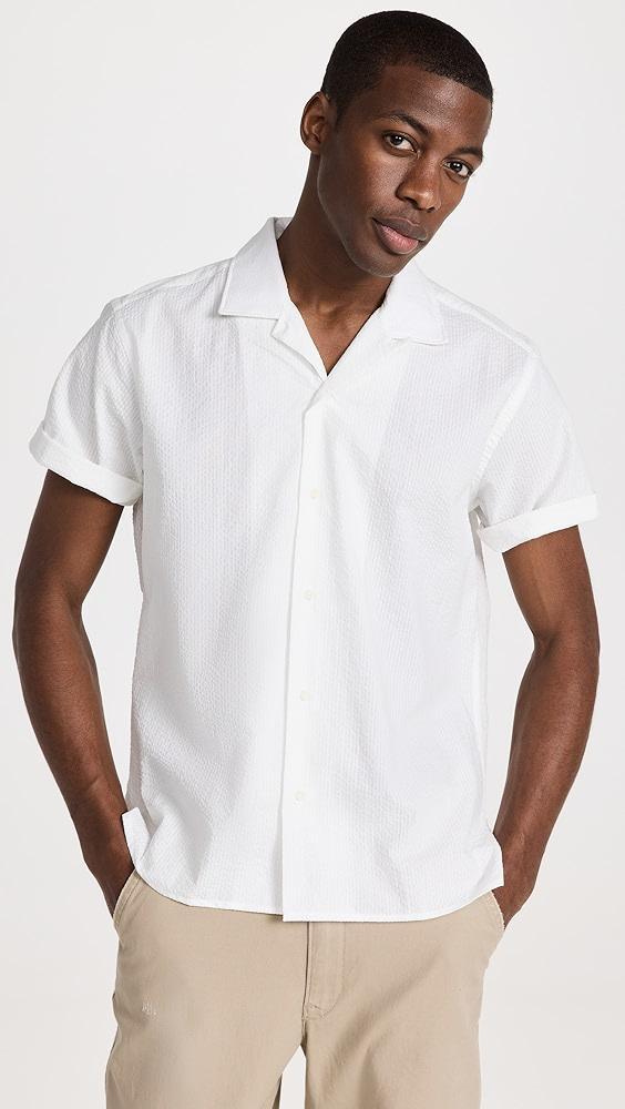 Gitman Vintage Seersucker Camp Collar Shirt | Shopbop Product Image