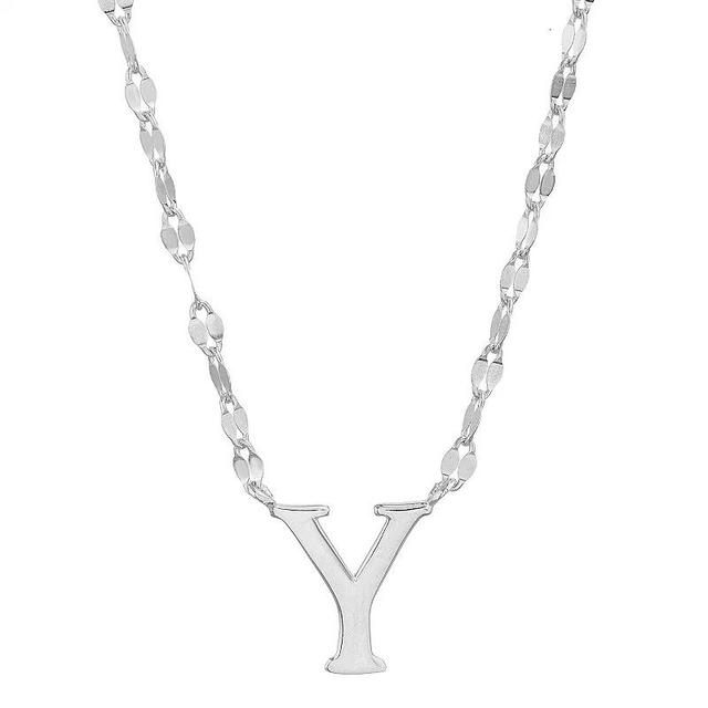 Paige Harper Initial Necklace, Womens Y Sterling Product Image